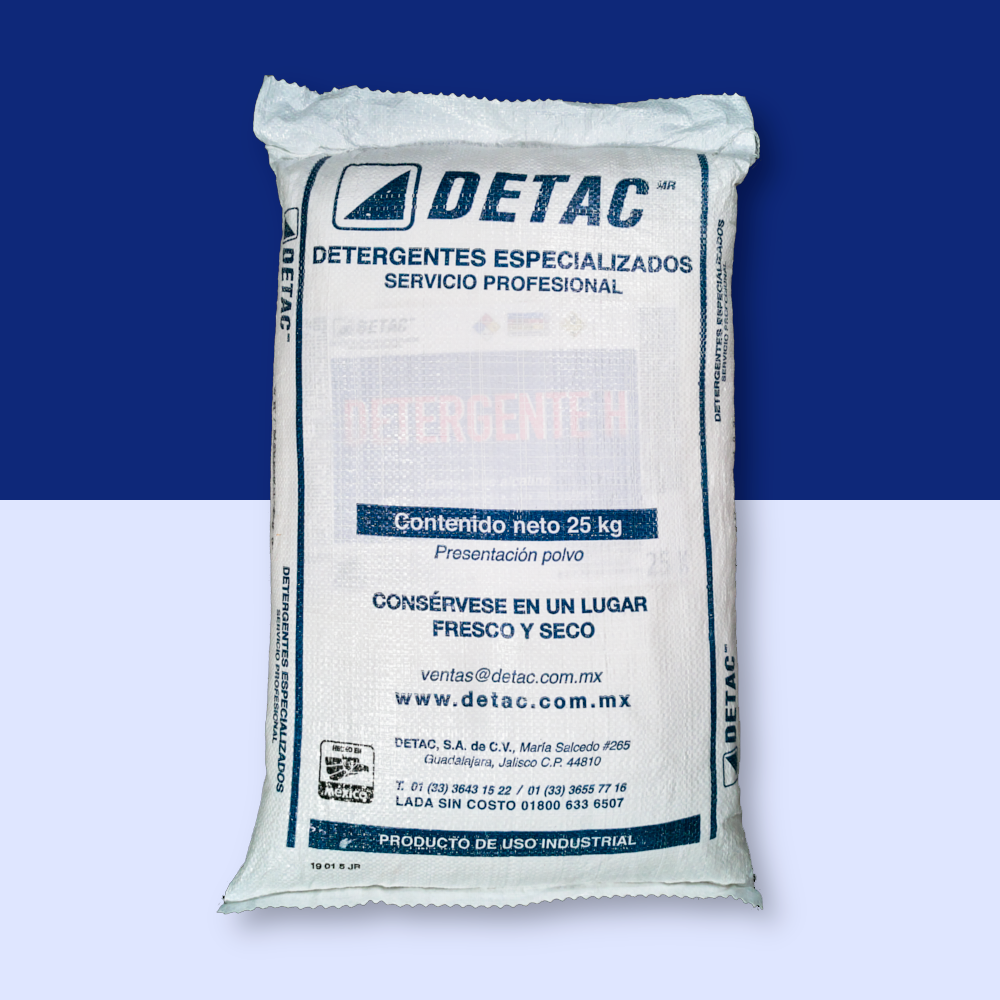 Detergente H 25 kg